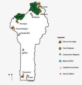 Lire la suite à propos de l’article Carte des hébergements