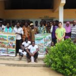 photo de famille a la validation de la convention locale_Avlo Grand-Popo_Bénin_Ecobenin