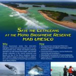 Save the cetaceans at the Mono Biosphere Reserve MAB UNESCO