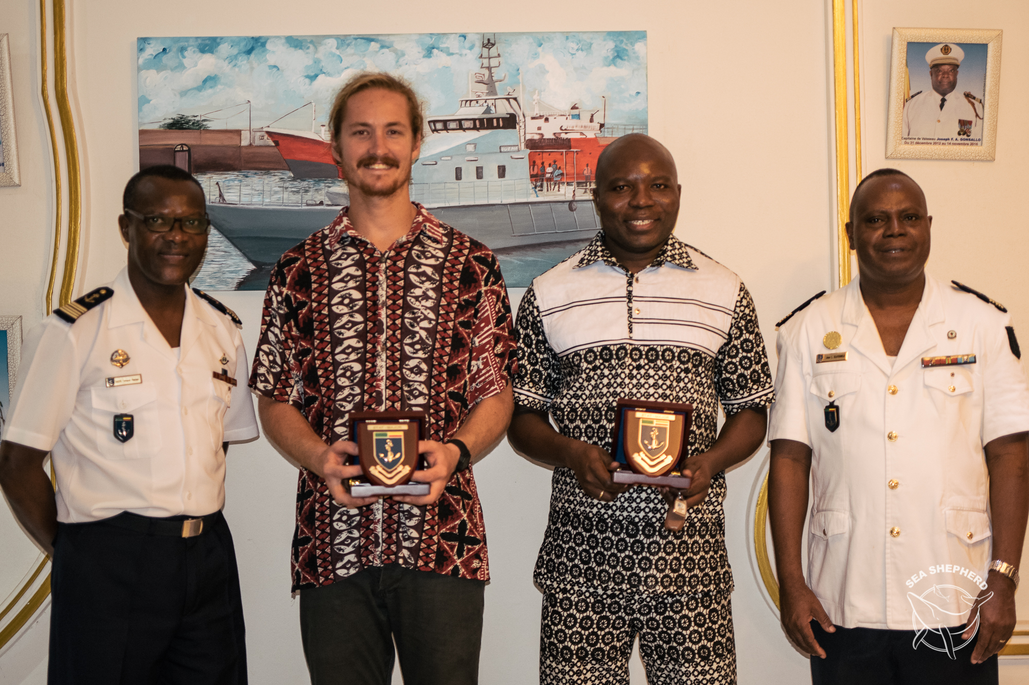 Lire la suite à propos de l’article Opération Guegou 2019 : Eco-Benin et son partenaire Sea Shepherd distingués