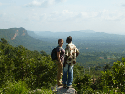 La vue panoramique sur la chaîne de l'Atacora - Koussoukoingou - © Eco-Bénin koussoukoingou.png