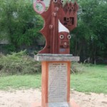 Monument sur la route des esclaves à Ouidah